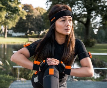 Xsens Awinda mocap session in a park