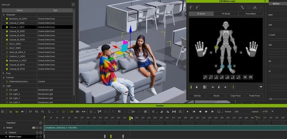 Body Animation iClone