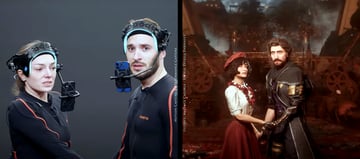 Xsens motion capture for Expedition 33