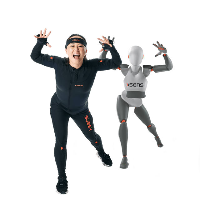 Mocap model screaming with her avatar