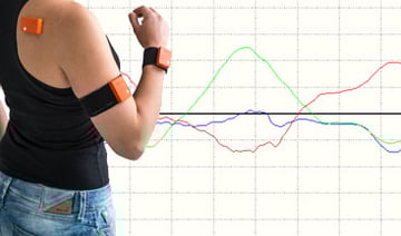 Real-time tactile biofeedback device use for improving balance control of an adolescent with medulloblastoma