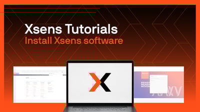 Install Xsens software