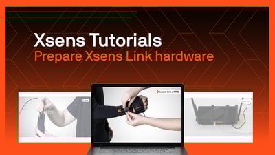 Prepare Xsens Link hardware