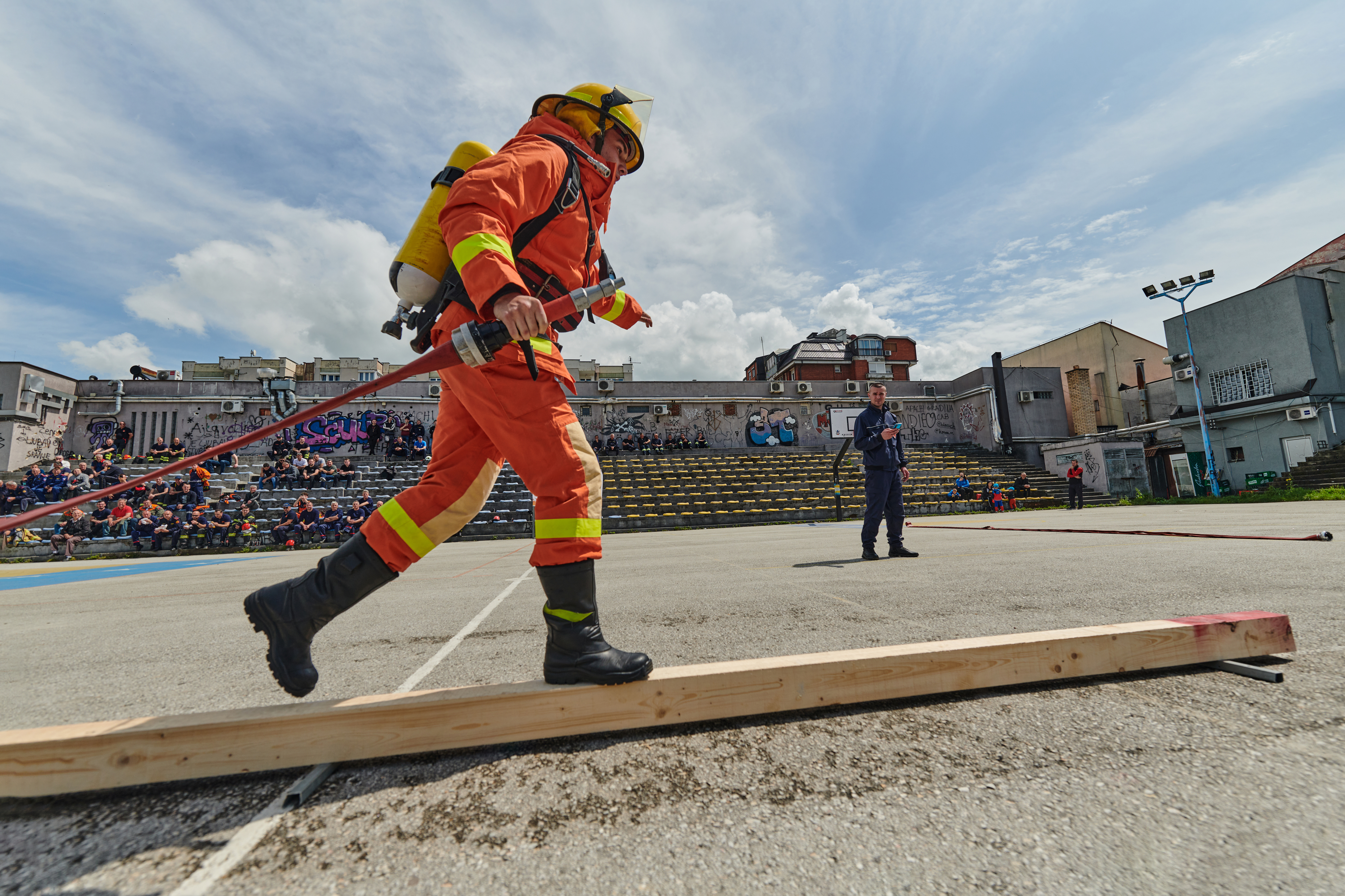 Firefighting training