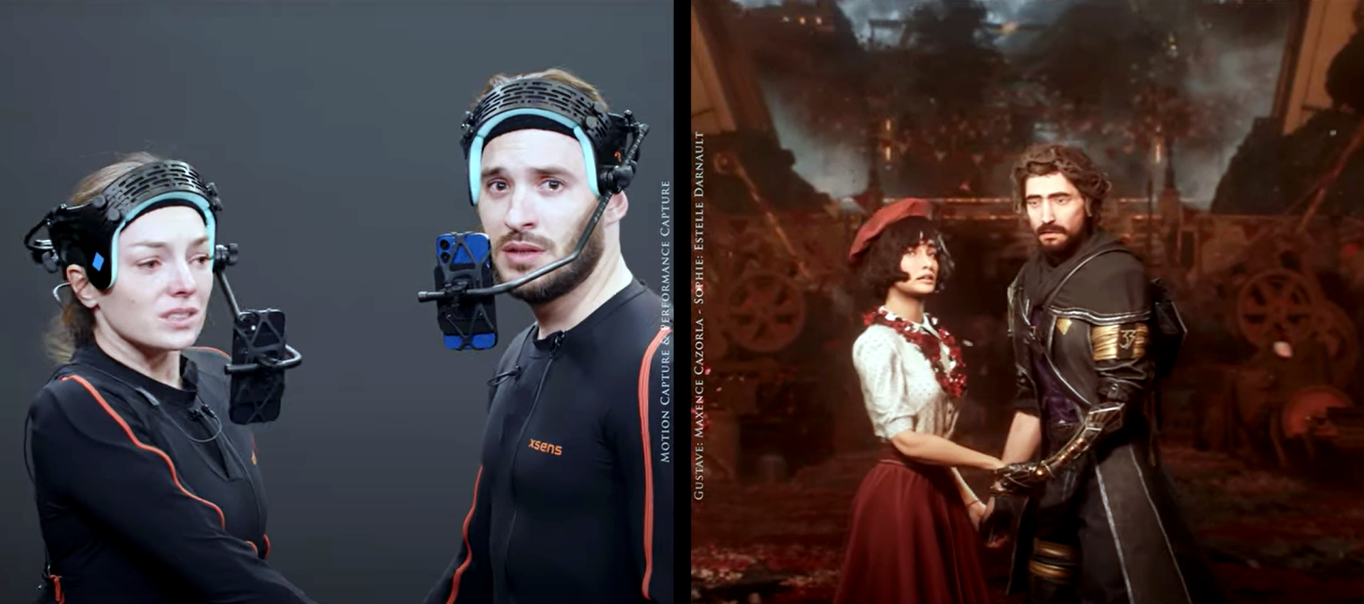 Xsens motion capture for Expedition 33