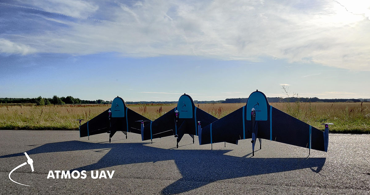 The surveyor’s friend: exciting new drone design from ATMOS UAV achieves millimeter-level accuracy thanks to Xsens motion sensor