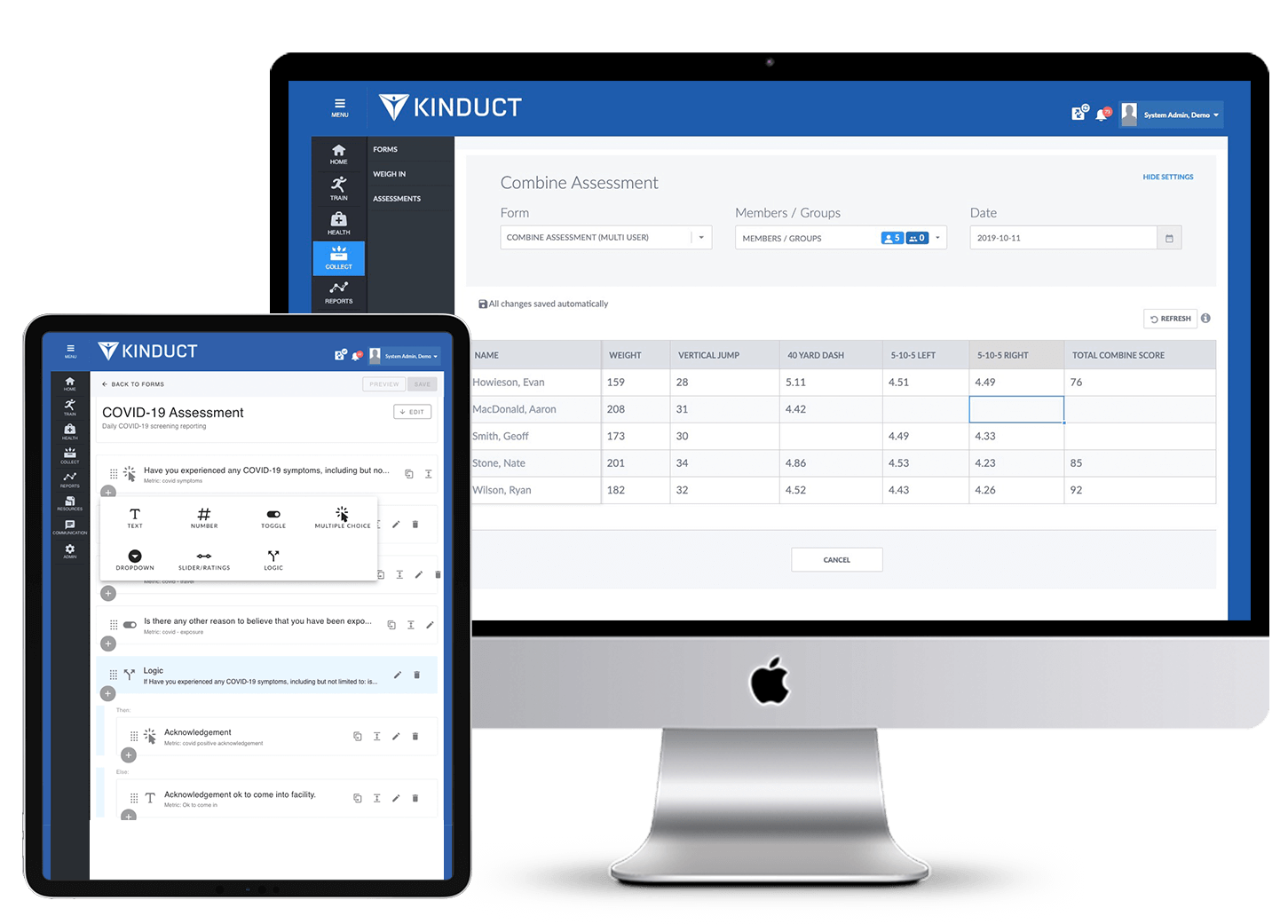 Custom data collection