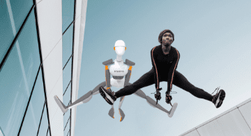 Robot And Woman