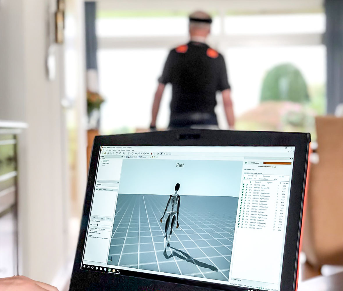 Image of laptop screen showing animation software